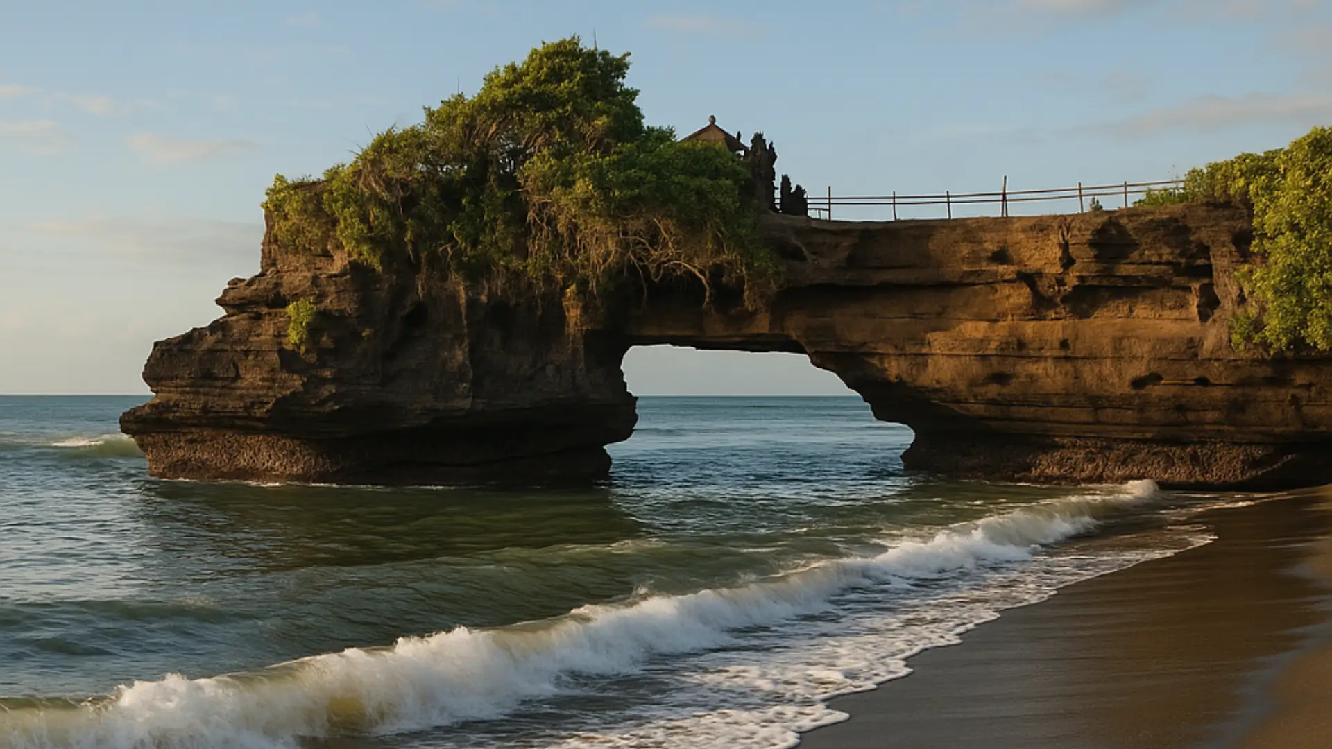Batu Bolong Beach in Bali, 16 minutes from Ben & B Villa