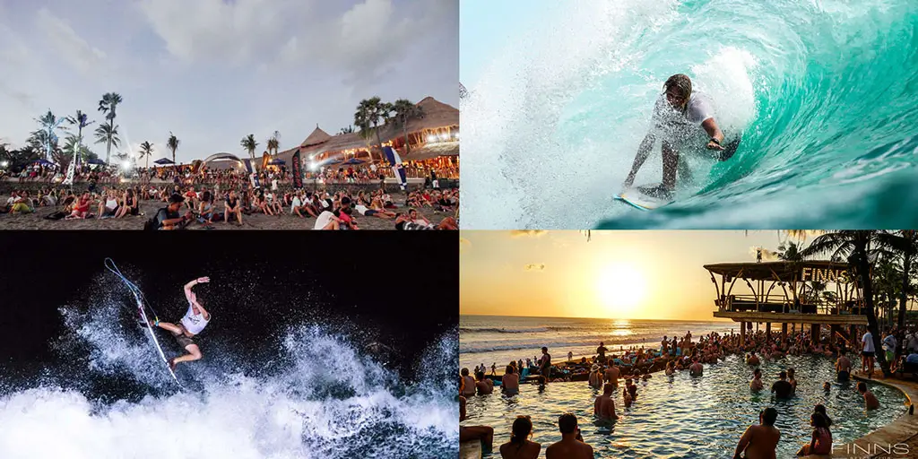 Berawa Beach in Bali, 10 minutes from Ben & B Villa